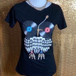 ✨Monster Threads DJ owl shirt